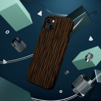 Stylish Magnetic Tough Phone Case - Bold Striped Design
