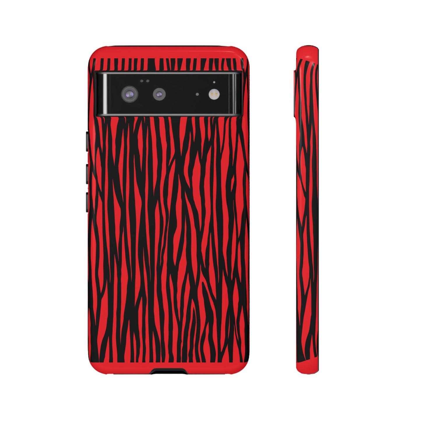 Bold Zebra Print Phone Case - Tough Protection for Trendsetters