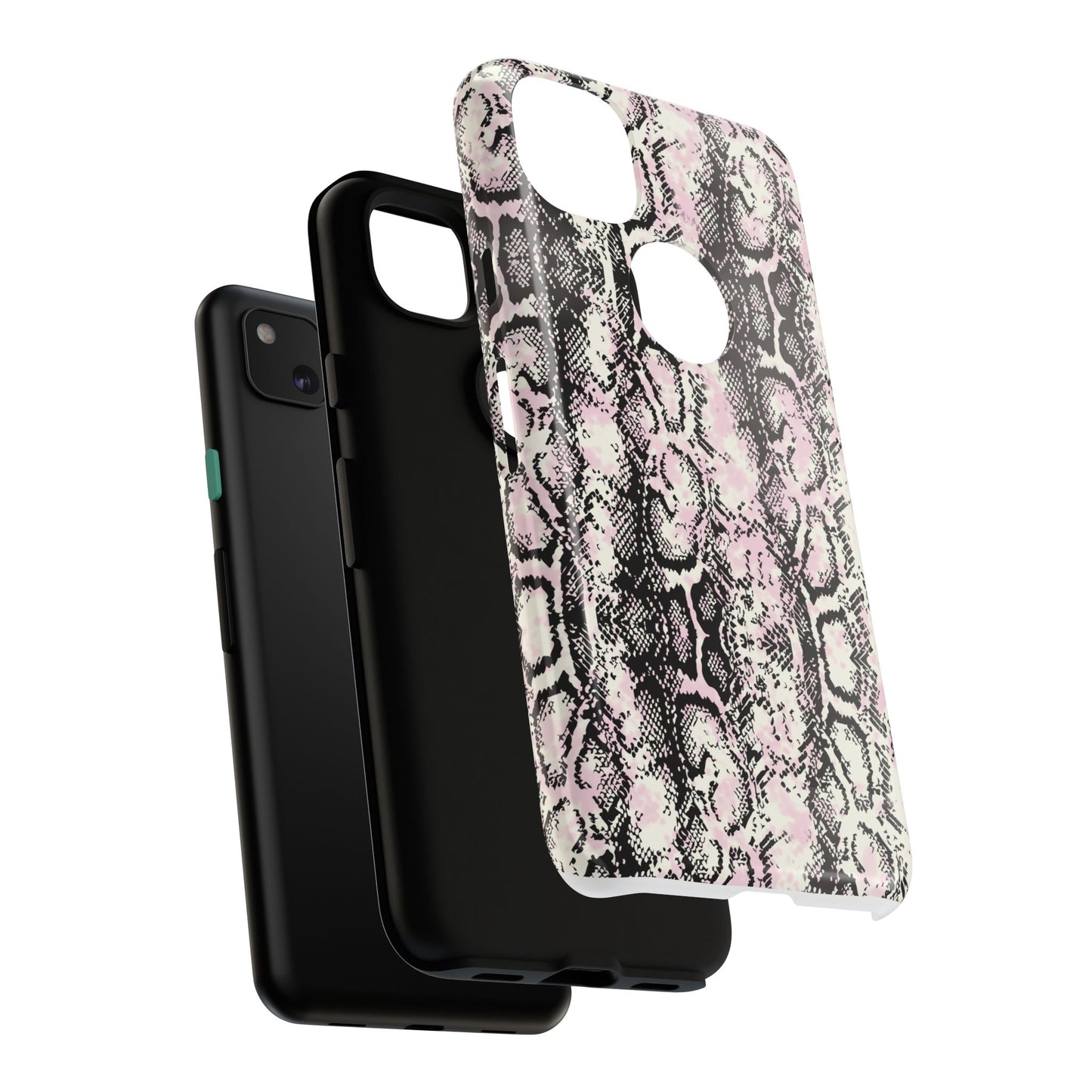 Stylish Snake Print Phone Case – Trendy Design, Tough Protection  Make a bold fashion statement while keeping your phone safe with this sleek and durable snake print case.