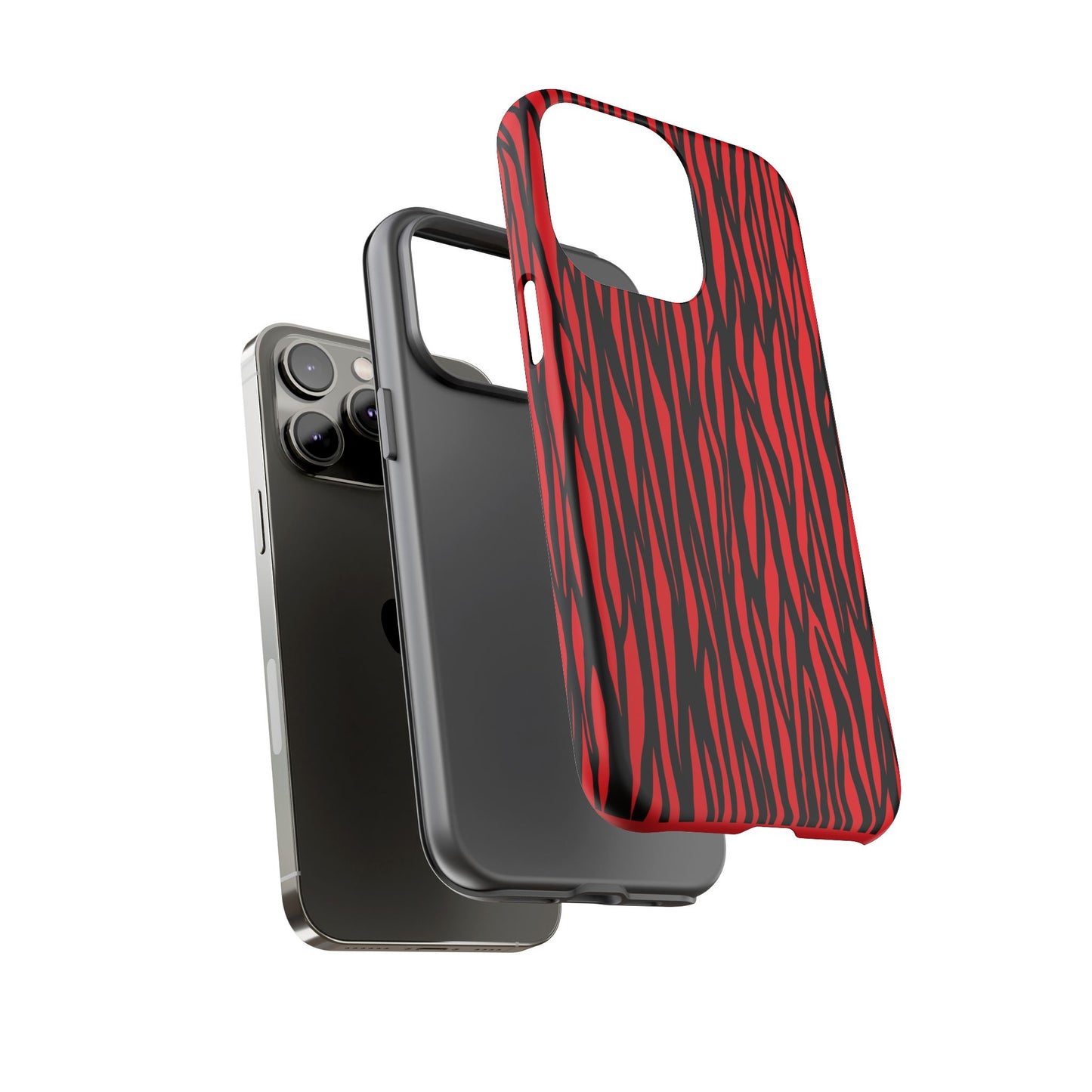 Bold Zebra Print Phone Case - Tough Protection for Trendsetters