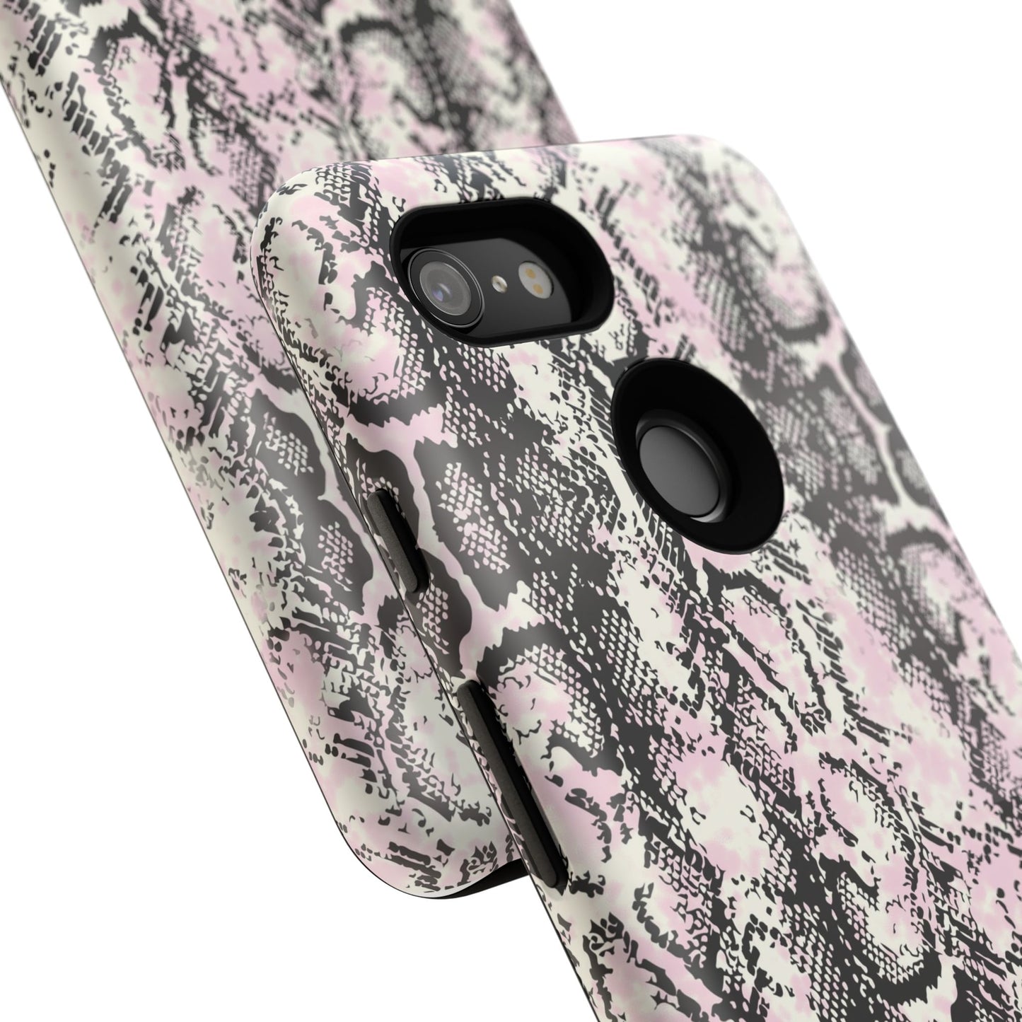 Stylish Snake Print Phone Case - Tough Protection for Trendsetters