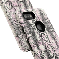 Stylish Snake Print Phone Case - Tough Protection for Trendsetters