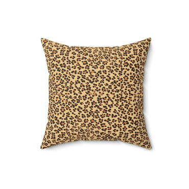 Leopard Print Decorative Pillow | Cozy Living Room Accent Cushion, Wild Animal Home Decor, Animal Print Gift, Modern Style