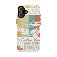 Vintage Classic Car Tough Case - Retro 1969 Design