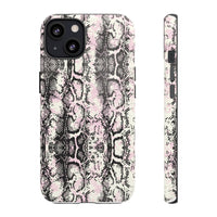 Stylish Snake Print Phone Case – Trendy Design, Tough Protection  Make a bold fashion statement while keeping your phone safe with this sleek and durable snake print case.