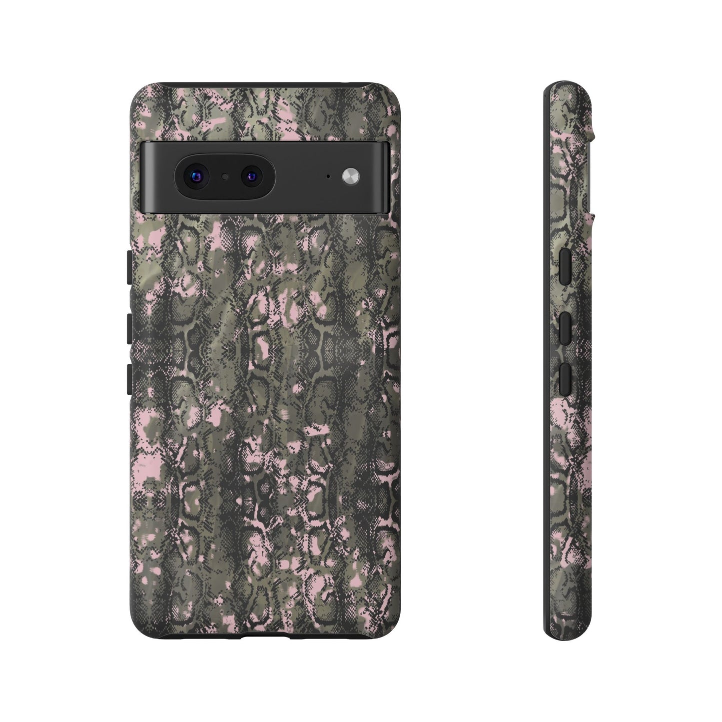 Stylish Snake Print Phone Case for Tough Protection