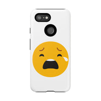 Emotional Tough Case – Sad Emoji Phone Case for Supportive Gifts