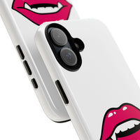 Vampire Mouth Phone Case - Tough Cases for Halloween, Gift for Spooky Lovers, Quirky Phone Accessories, Fun Tech Gear