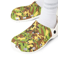 Camo EVA Foam Rubber Shoes for Comfort and Style