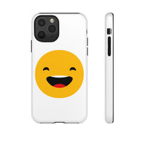 Happy Face Tough Phone Case - Durable Protection with Smile Design