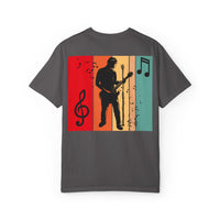 Music Lover T-Shirt, Retro Band Tee, Unisex Music T-Shirt, Guitarist Gift, Music Festival Shirt, Casual Concert Attire