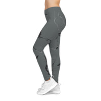 Chic Marble Print Women's Leggings | Stylish Everyday Wear, Yoga, Workout, Travel, Casual