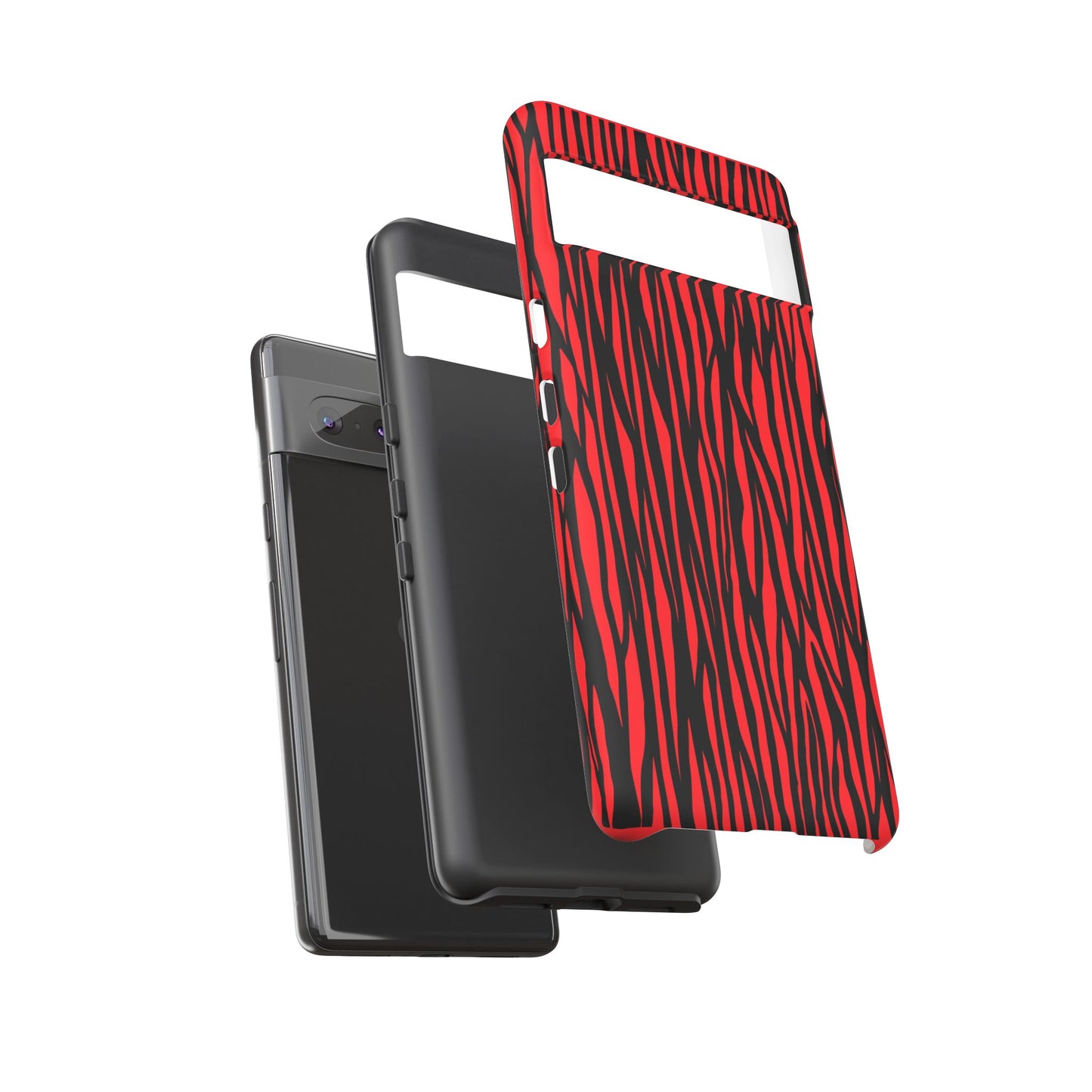 Bold Zebra Print Phone Case - Tough Protection for Trendsetters