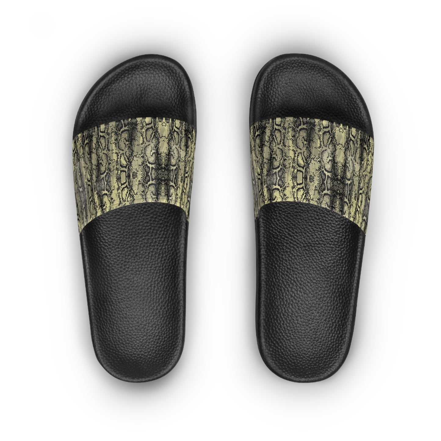 Stylish Snake Print Women's Slide Sandals - Comfortable Summer Footwear