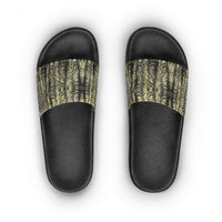 Stylish Snake Print Women's Slide Sandals - Comfortable Summer Footwear