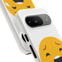Emotional Tough Case – Sad Emoji Phone Case for Supportive Gifts