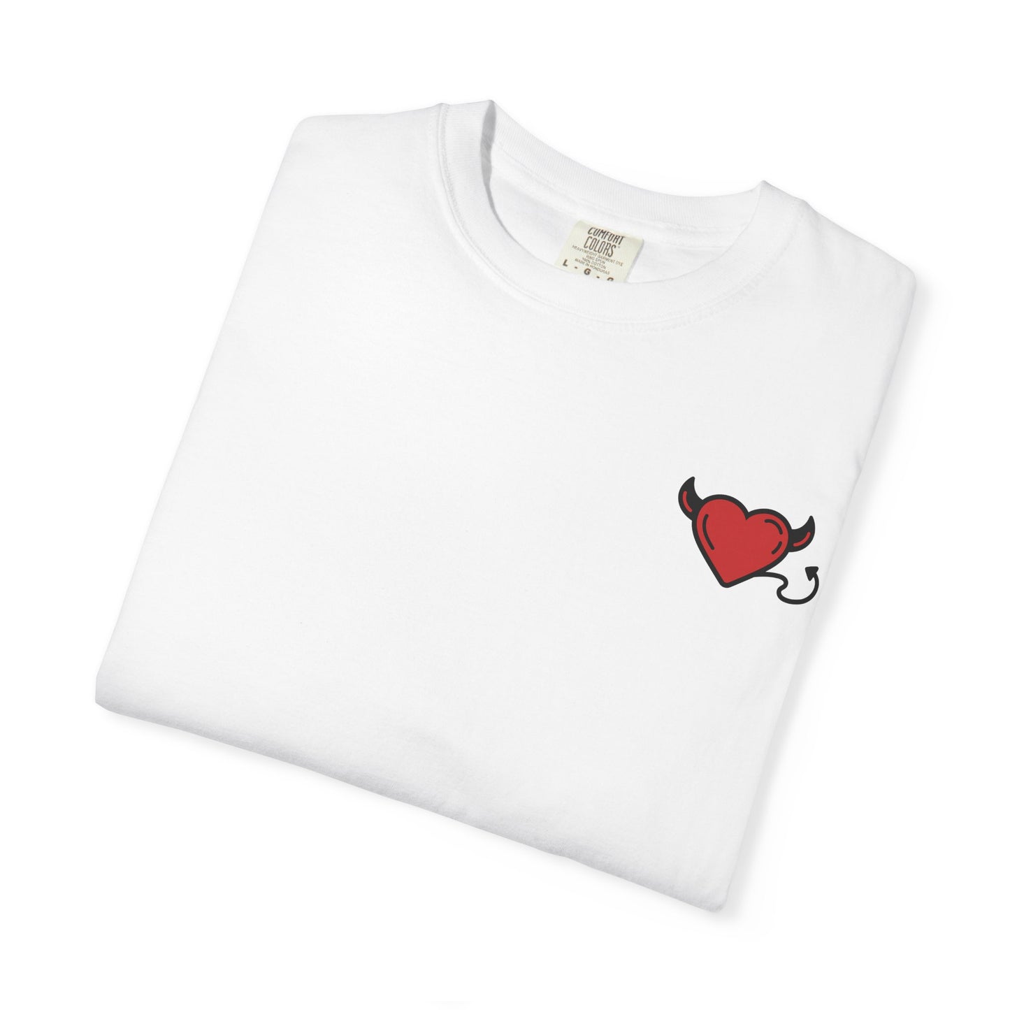 Devilish Love T-Shirt | Unisex Garment-Dyed Tee for Casual Style