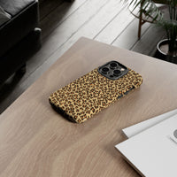 Wild Leopard Print Phone Case - Stylish & Durable Protection