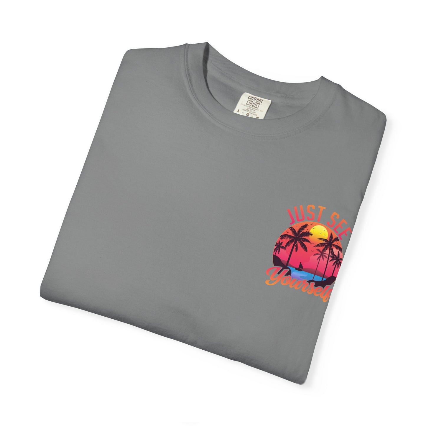 Tropical Vibes T-Shirt, Summer Casual Tee, Unisex Streetwear, Vacation Shirt, Beach Life Apparel, Gift for Travelers