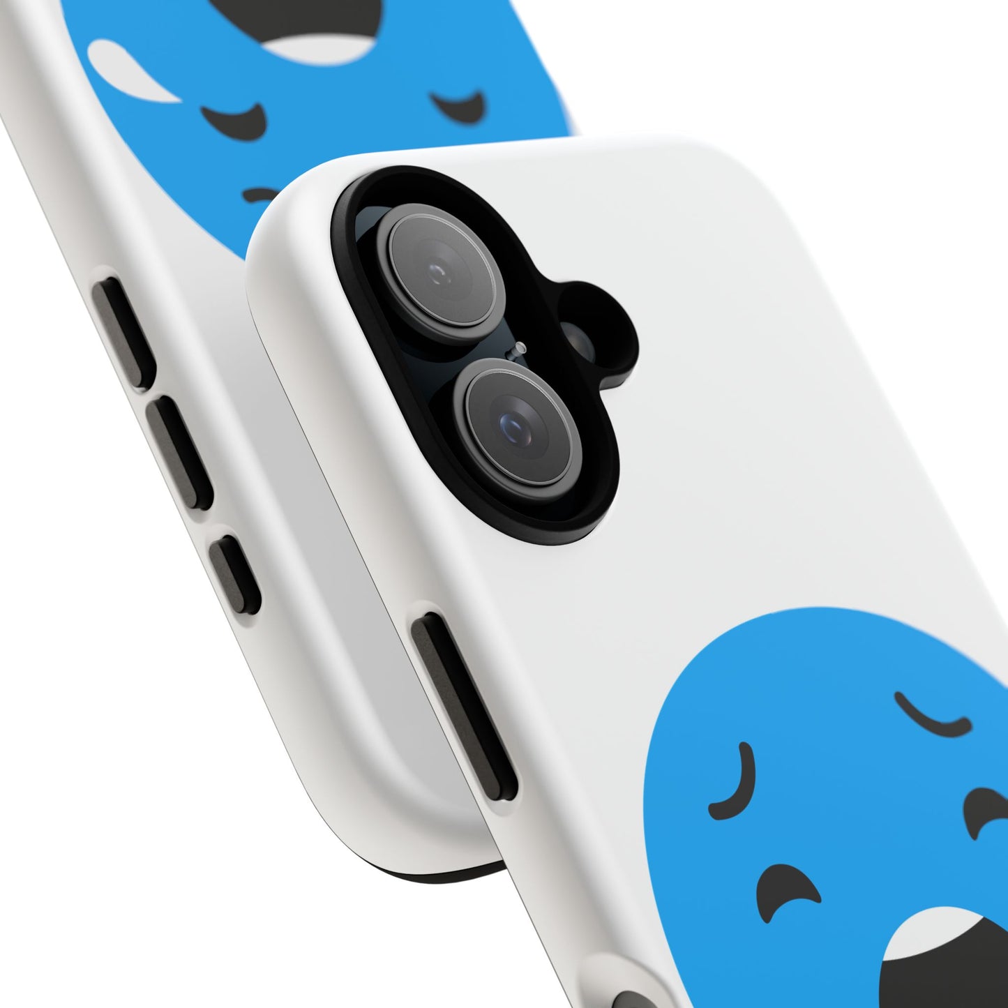 Funny Sad Face Phone Case - Tough and Stylish