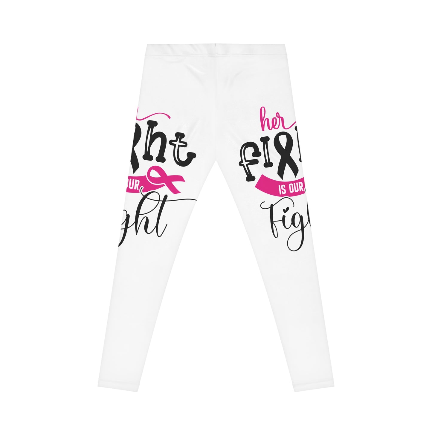 Empowering Women's Casual Leggings - Her Fight is Our Fight, Breast Cancer Awareness, Fitness Wear, Everyday Comfort, Inspirational [...]