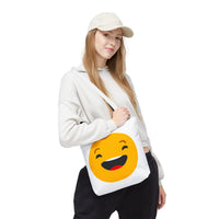 Smiley Face Tote Bag - Fun & Cheerful Design for Everyday Use