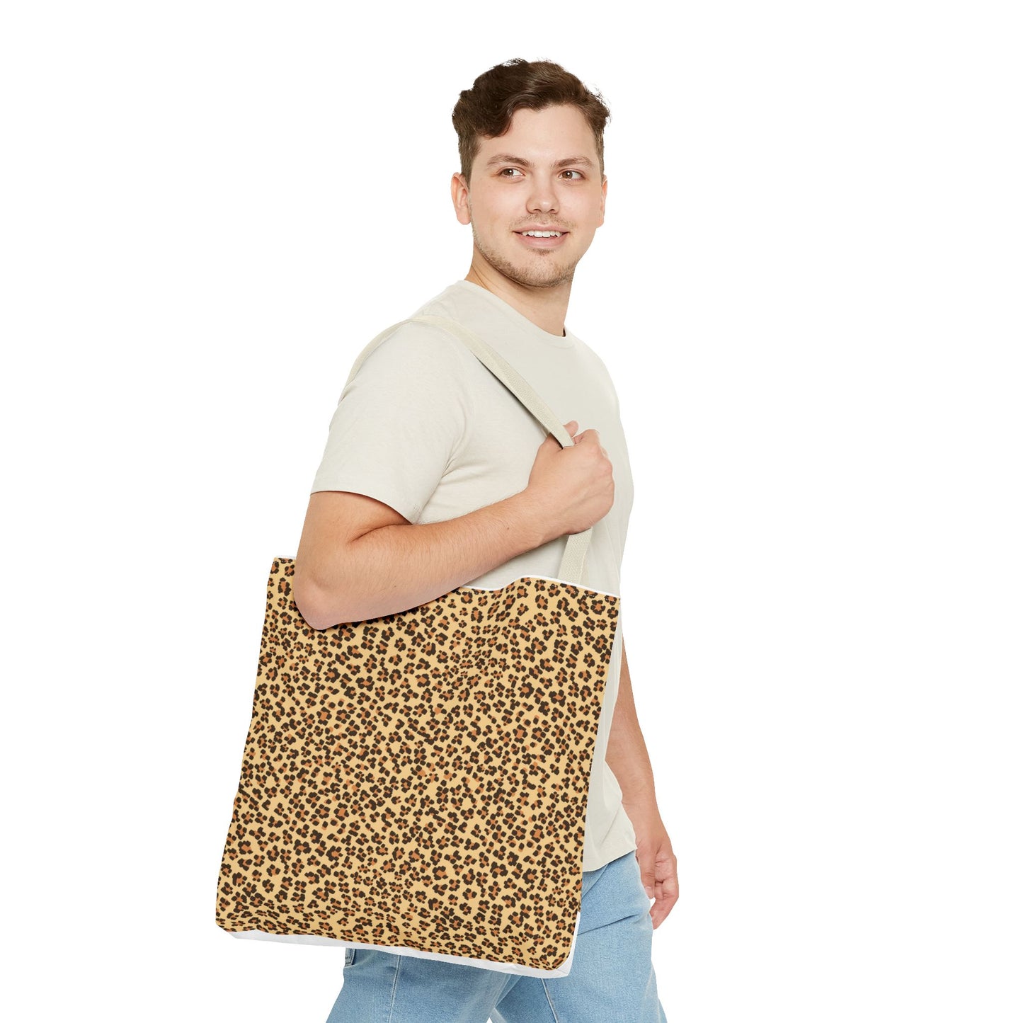 Trendy Leopard Print Tote Bag - Stylish & Versatile Accessory