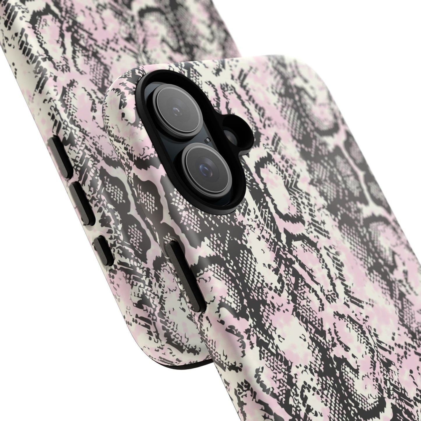 Stylish Snake Print Phone Case - Tough Protection for Trendsetters