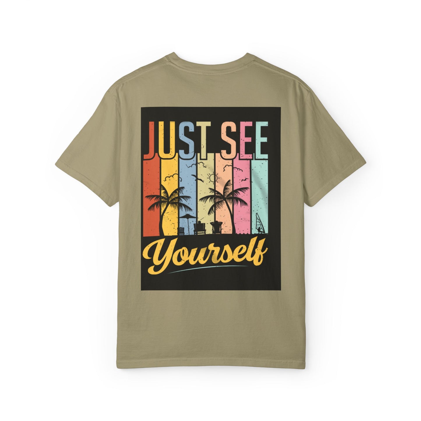 Retro Beach Vibes Unisex T-Shirt, Summer Casual Tee, Gift for Beach Lovers, Vacation Wear, Inspirational Graphic Tee, FUN