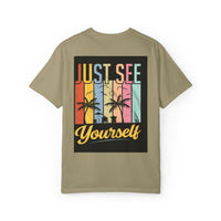 Retro Beach Vibes Unisex T-Shirt, Summer Casual Tee, Gift for Beach Lovers, Vacation Wear, Inspirational Graphic Tee, FUN