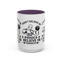 Motivational Workout Coffee Mug, Fitness Mug, Gym Mug, Exercise Mug, Inspirational Mug, Morning Coffee Cup