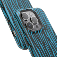 Zebra Print Magnetic Tough Case for iPhone - Durable & Stylish Phone Protection