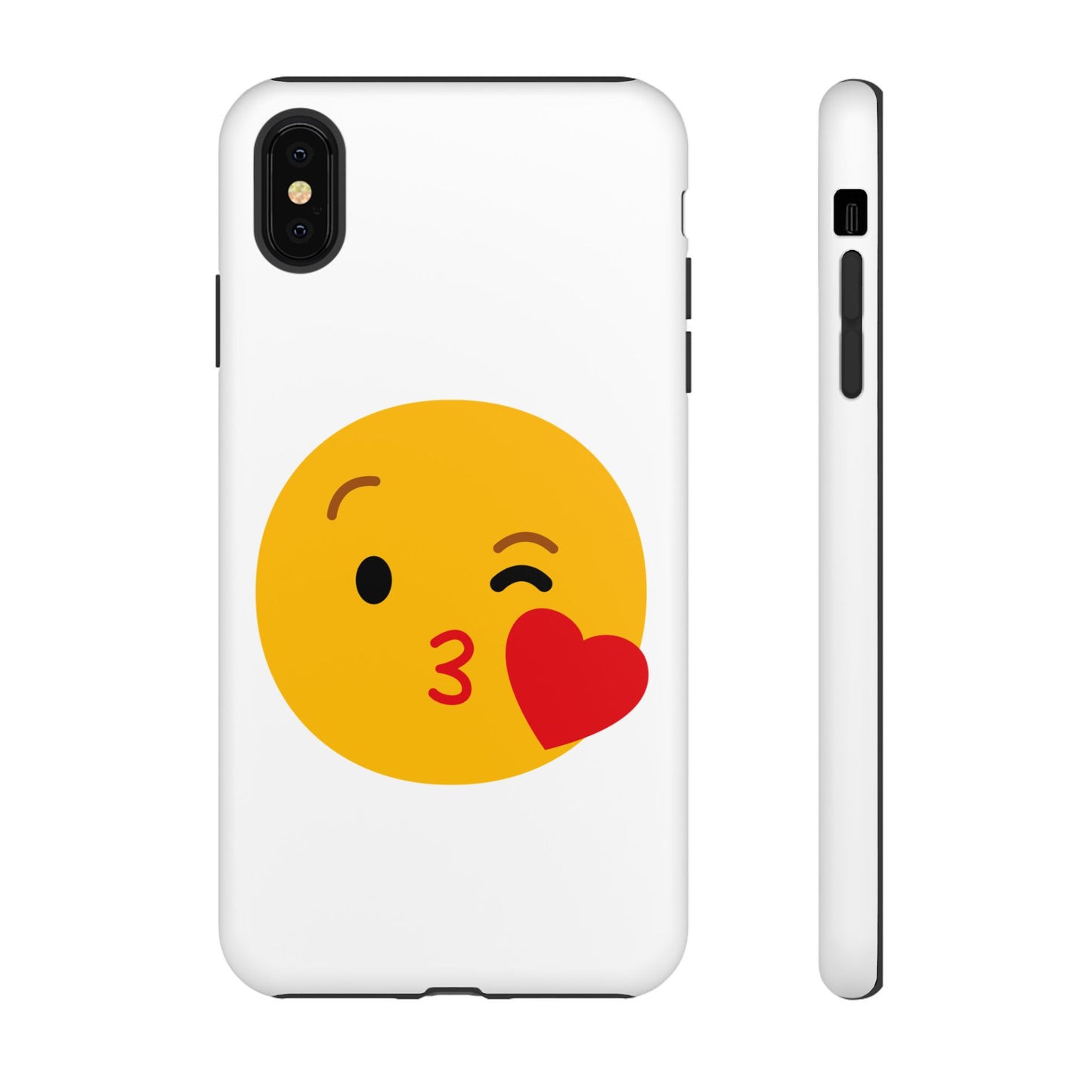 Cute Emoji Phone Case - Kissy Face Design for Stylish Protection