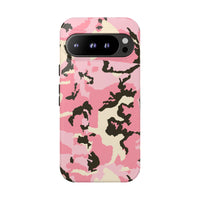 Stylish Pink Camouflage Phone Case – Tough Cases for Trendsetters