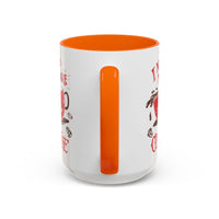 Cheerful Coffee Mug - "I Need More Coffee" - Fun Gift for Coffee Lovers, Home Office, Birthday, Holiday, Kitchen Decor