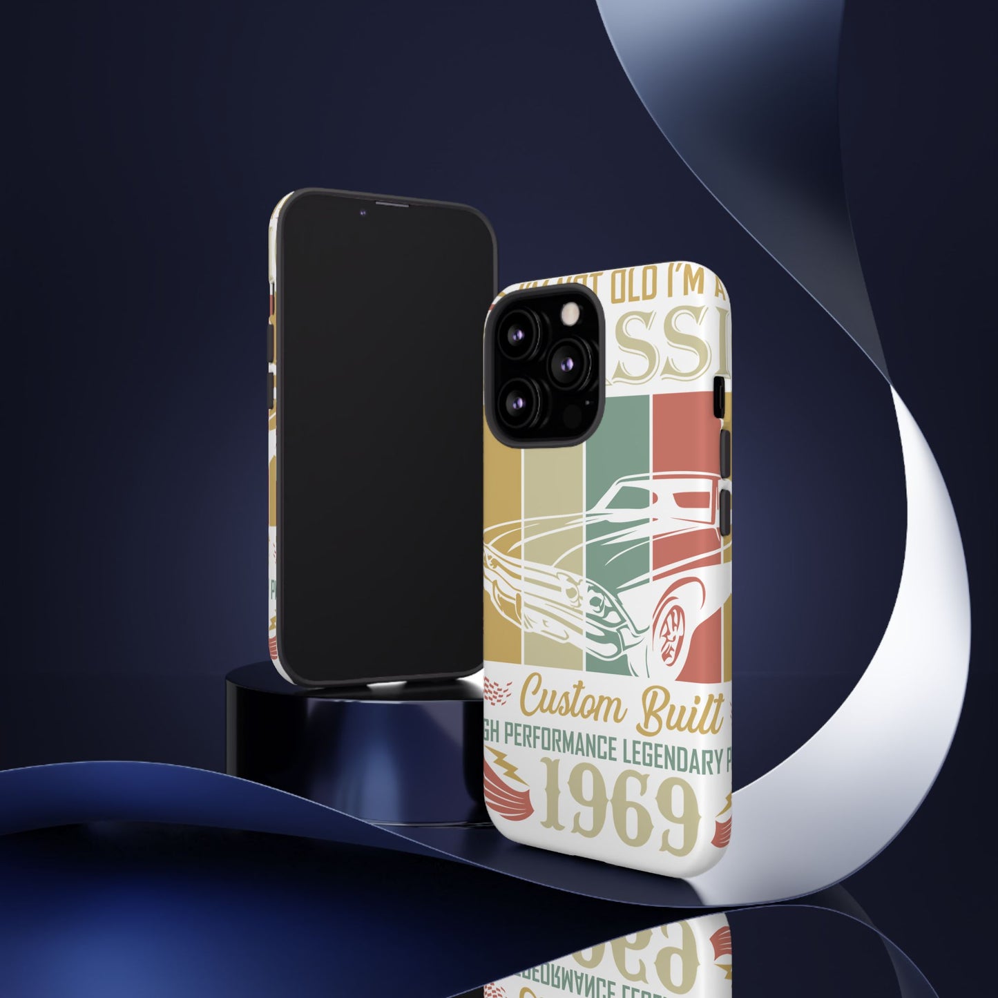 Vintage Classic Car Tough Case - Retro 1969 Design