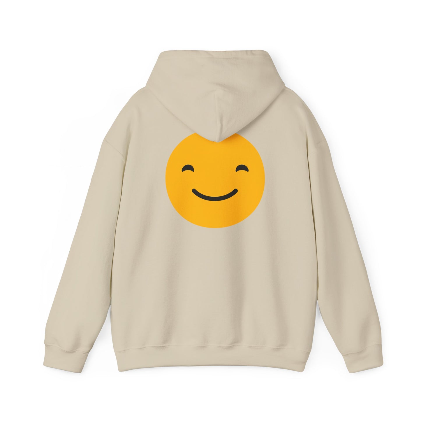 Smiley Face Unisex Hoodie - Happy Vibe Sweatshirt