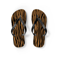 Stylish Animal Print Flip Flops for Beach Days, Summer Sandals, Vacation Footwear, Casual Slip-Ons, Gift for Her