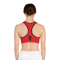 Red Fantasy Fairy Sports Bra – Stylish and Comfortable Activewear