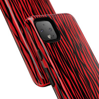 Bold Zebra Print Phone Case - Tough Protection for Trendsetters