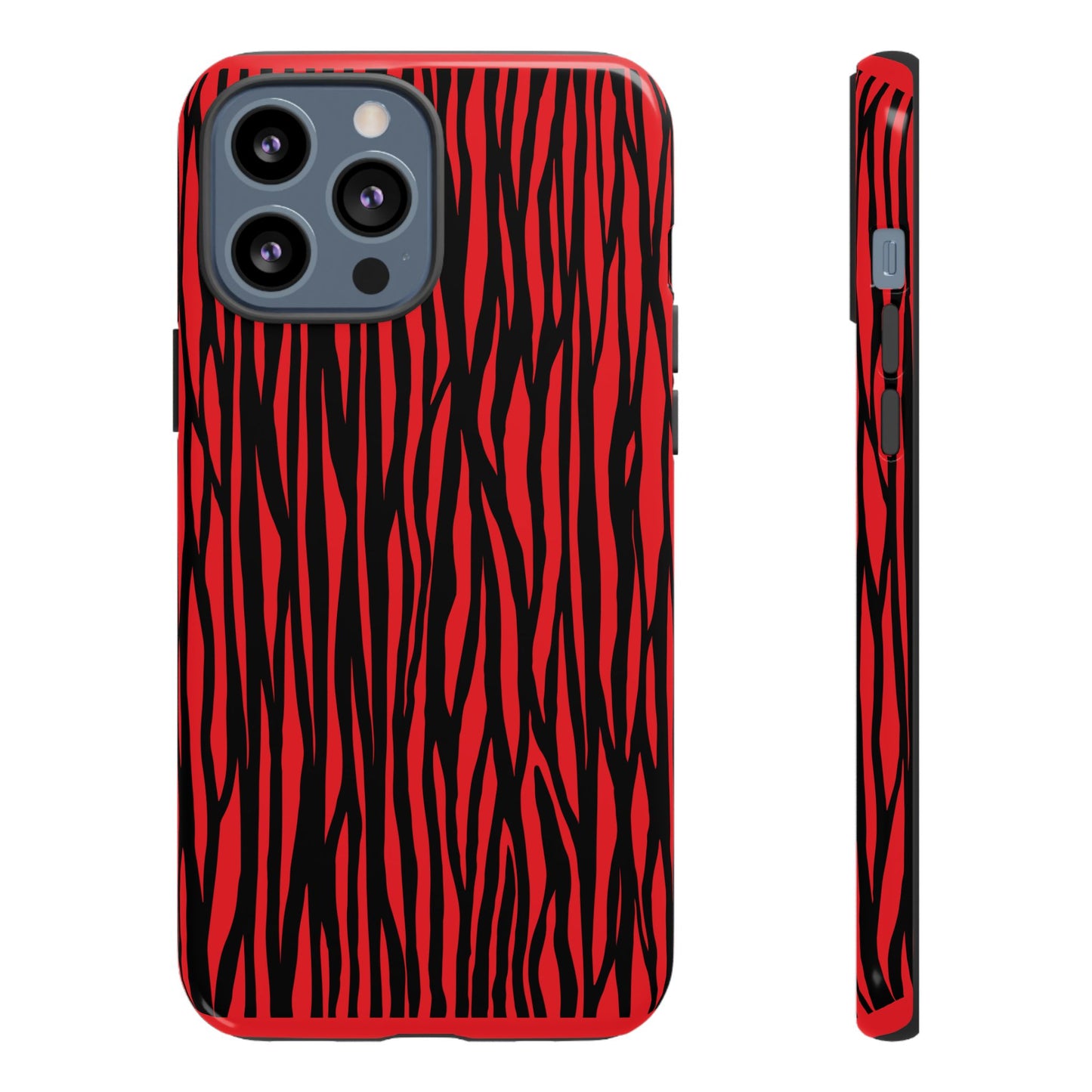 Bold Zebra Print Phone Case - Tough Protection for Trendsetters