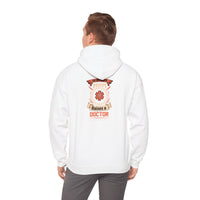 Mom Raises a Doctor Hooded Sweatshirt - Unisex Heavy Blend™