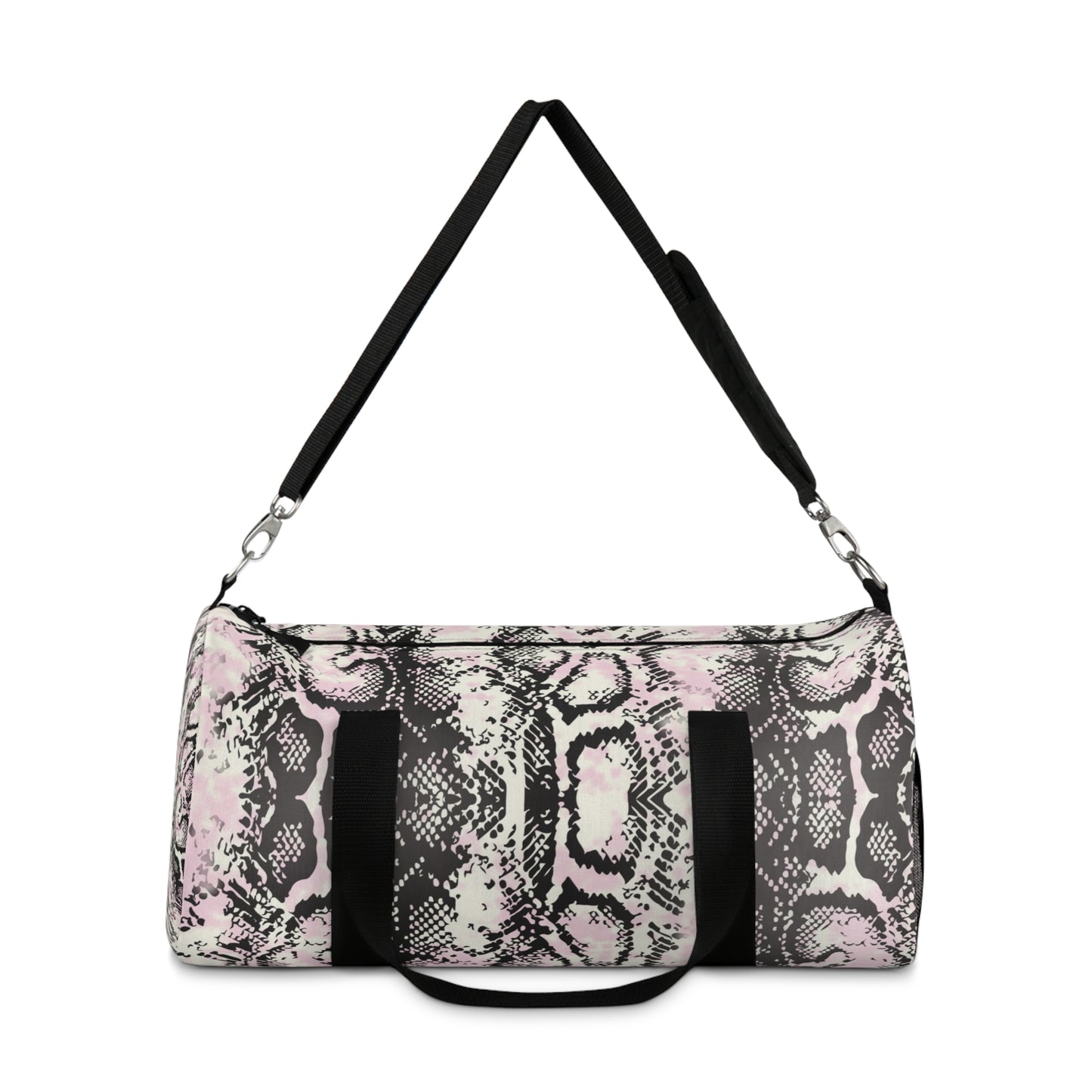 Stylish Python Print Duffel Bag - Perfect for Travel and Gym