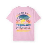 California Summer Vibes T-Shirt, Unisex Beach Tee, Surfing Apparel, Gift for Surfers, Summer Wardrobe Essential