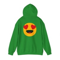 Heart Eyes Emoji Hoodie - Unisex Heavy Blend™ Sweatshirt