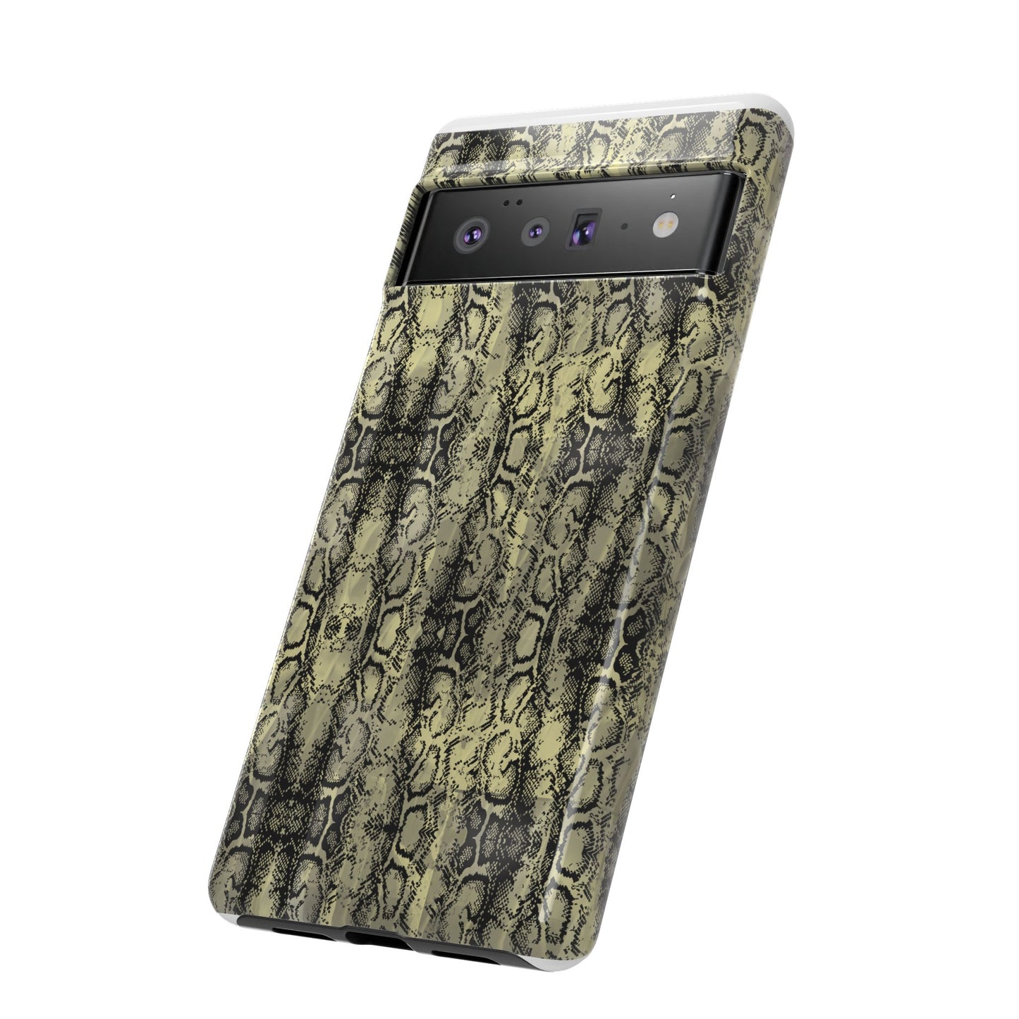 Snake Pattern Phone Case – Tough & Stylish Protection for Your Device  Show off your wild side while keeping your phone protected with this sleek snake pattern case—designed for both fashion and function.