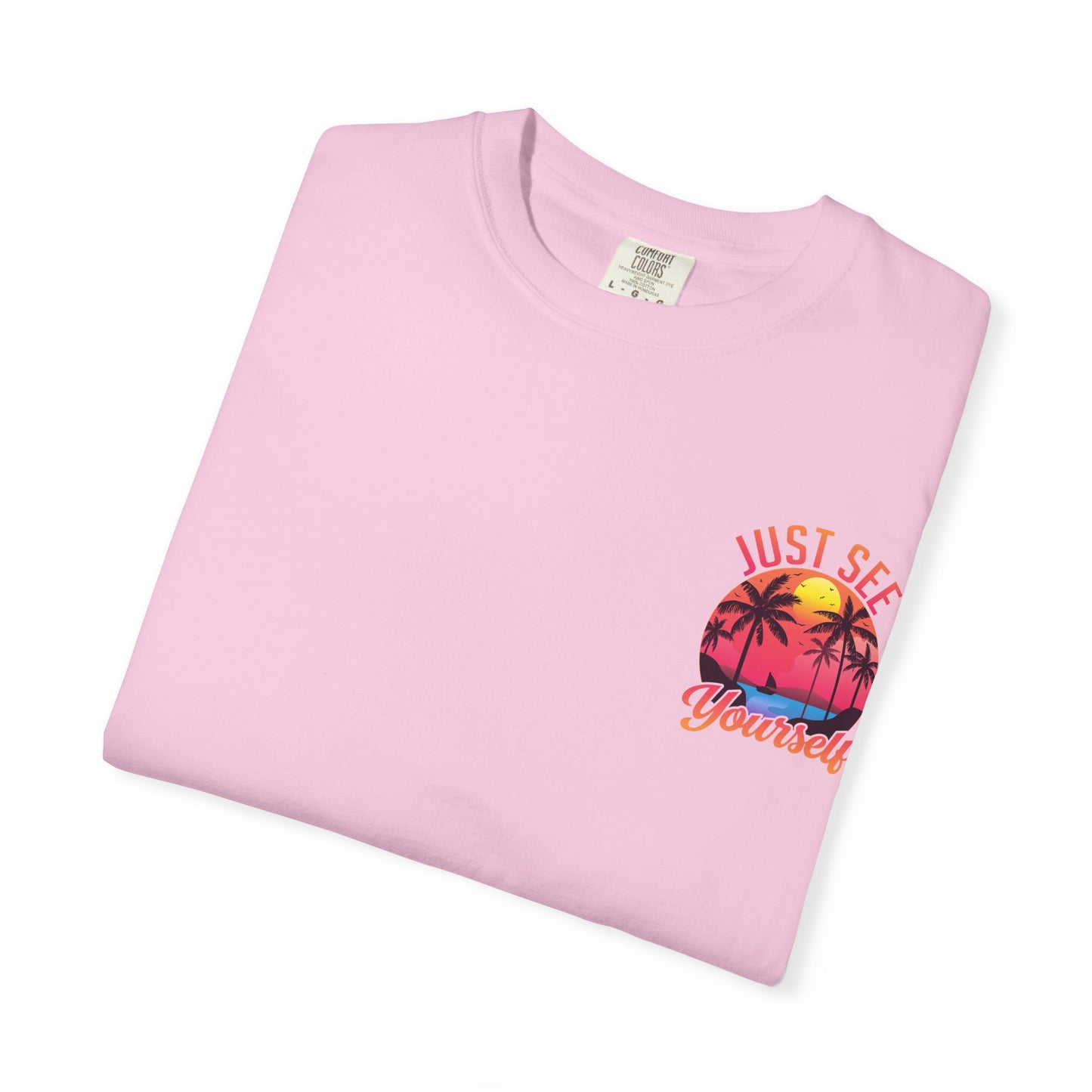 Tropical Vibes T-Shirt, Summer Casual Tee, Unisex Streetwear, Vacation Shirt, Beach Life Apparel, Gift for Travelers