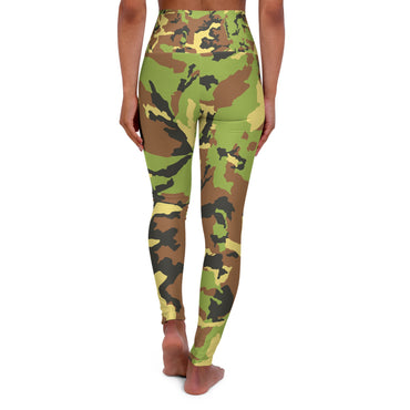 Camo High Waisted Yoga Leggings for Active Women | Stylish & Comfortable Workout Tights