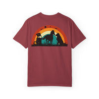 Rainbow Animal Scene Unisex T-Shirt - Nature Lover's Gift