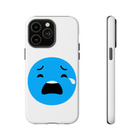 Funny Sad Face Phone Case - Tough and Stylish
